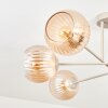 Koyoto Deckenleuchte Glas 15 cm Sandfarben, 6-flammig