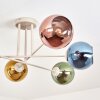 Koyoto Deckenleuchte Glas 15 cm Sandfarben, 6-flammig