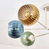Koyoto Deckenleuchte Glas 15 cm Sandfarben, 6-flammig