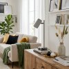 Javel Tischleuchte LED Chrom, Grau, 1-flammig
