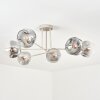 Ripoll Deckenleuchte Glas 15 cm Sandfarben, 6-flammig