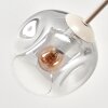 Ripoll Deckenleuchte Glas 15 cm Sandfarben, 6-flammig