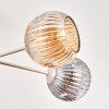 Ripoll Deckenleuchte Glas 15 cm Sandfarben, 6-flammig