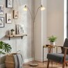 Arcen Stehleuchte LED Nickel-Matt, 2-flammig