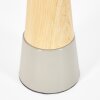 Forgek Tischleuchte 2-er Set Grau, Holzoptik, 1-flammig