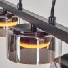 Folar Pendelleuchte LED Schwarz, 3-flammig