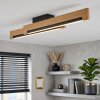Inzino Deckenleuchte LED Naturfarben, Schwarz, 1-flammig
