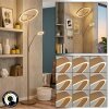 Melak Stehleuchte LED Gold, 2-flammig