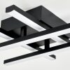 Velon Deckenleuchte LED Schwarz, 1-flammig