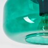 Boza Deckenleuchte Glas 28 cm Grün, 1-flammig