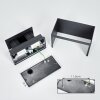Tamarin Außenwandleuchte 2-er Set LED Anthrazit, 1-flammig
