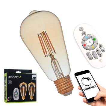 LED E27 2er Set 5,5 Watt 2200 Kelvin 500 Lumen