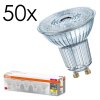 LED GU10 50er Set 4,3 Watt 2700 Kelvin 350 Lumen