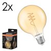 LED E27 2er Set 3,4 Watt 2700 Kelvin 470 Lumen