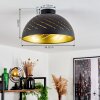 Osina Deckenleuchte Schwarz, 1-flammig