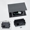 LED Hoods Außenwandleuchte Up Down 2er-Set IP44 mit einstellbarem Lichtkegel