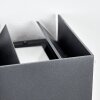 LED Hoods Außenwandleuchte Up Down 2er-Set IP44 mit einstellbarem Lichtkegel