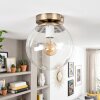 Kugelleuchte Gastor im Vintage-Stil mit geschlossenem klarem Glasschirm ø 20 cm