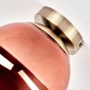 Gastor Deckenleuchte Kugel, kupferfarbener Glasschirm ø 20 cm, E27