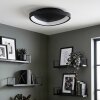 LED-Deckenleuchte Rimon dimmbar per Fernbedienung, Lichtfarbe einstellbar 2700-6500 Kelvin