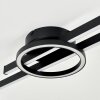 Narok dimmbare LED Deckenleuchte mit Fernbedienung, Ring & Lichtleisten