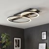 LED Ring-Deckenleuchte Kordex mit Glitzereffekt, Memoryfunktion, 4000 Kelvin neutralweiß