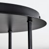 Moderne Kugelleuchte Gastor mit vier klaren und rauchfarbenen Glasschirmen ø 15 cm