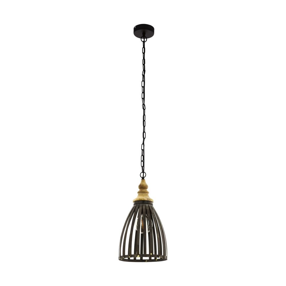 EGLO OLDCASTLE Hängeleuchte Braun, Schwarz, 1-flammig main product photo