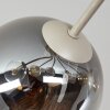 Gastor Deckenleuchte Kugel Glas 7-flammig, mehrfarbige Glasschirme E14