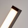 Kiron längliche LED Wandleuchte mit weißem Lichtstreifen für Wohnzimmer
