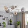 Chehalis Glas-Deckenleuchte mit Kugelschirmen, 6-flammig, G9, Ø 58 cm, Ø 12 cm