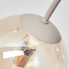 Chehalis Glas-Deckenleuchte mit Kugelschirmen, 6-flammig, G9, Ø 58 cm, Ø 12 cm