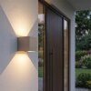 LED Up-&-Down-Außenwandleuchte Tamarin, Klappen, 3000 Kelvin warmweiß, für den Hauseingang