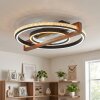 LED-Deckenleuchte Selani, dimmbar per Fernbedienung, Lichtfarbe einstellbar 2700-6500 Kelvin