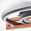 LED-Deckenleuchte Selani, dimmbar per Fernbedienung, Lichtfarbe einstellbar 2700-6500 Kelvin