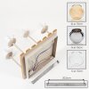 Kugel-Deckenleuchte Koyoto mit 4 Glasschirmen in Bernstein, Chrom, Klar, ø 15 cm