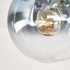 Gastor Retro Deckenleuchte mit Glaskugeln Ø 15 cm, 4-flammig, bunte Glasschirme