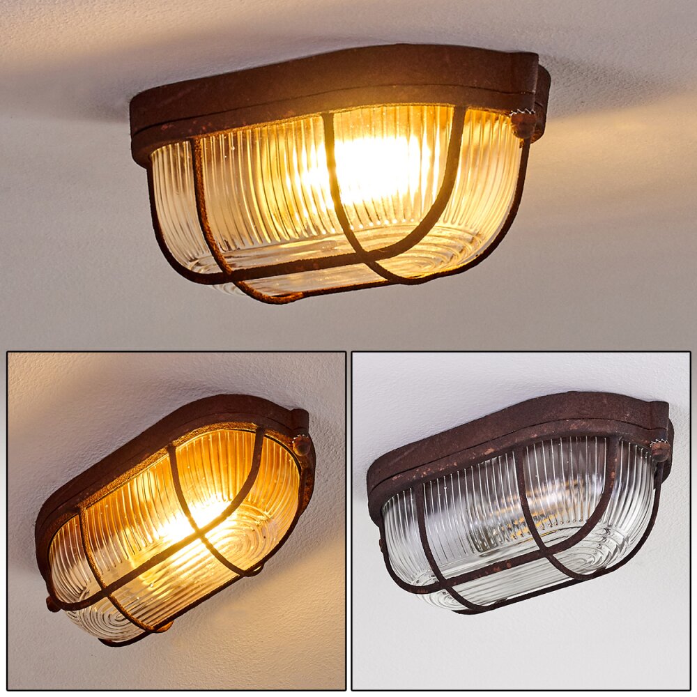 Catawba Deckenleuchte Rostfarben, 1-flammig main product photo