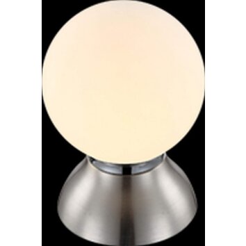 Globo KITTY Tischleuchte Chrom, Nickel-Matt, 1-flammig