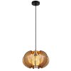 NOWA Sakura Esstisch-Pendelleuchte Holzoptik E27, 25 Watt, IP20, modern für Küche
