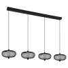 NOWA Astari LED Hängeleuchte für Esstisch modern 116,5 cm 2700K 2400lm 20W IP20