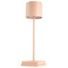 NOWA Lennart LED-Tischleuchte IP54 Champagner, moderne Tischlampe für Esszimmer