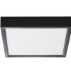 NOWA Puccy flache LED Deckenleuchte mit weißem Acrylglasschirm, 3000 K, 1200 lm