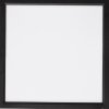 NOWA Puccy LED Deckenlampe mit weißem Acrylglasschirm, quadratisch, 3000 K, 2400 lm