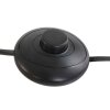Steinhauer Pintino Stehlampe aus Metall mit bronzefarbenem Metallschirm GU10 dimmbar