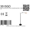 Steinhauer Soleil LED-Stehleuchte dimmbar, 144 cm, 900 Lumen, 2200-4000 Kelvin