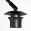 Steinhauer Curve Bogenlampe dimmbar mit Schalter, mit Rundfuß, 210 cm, modern