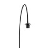 Steinhauer Curve Bogenlampe dimmbar mit Schalter, mit Rundfuß, 210 cm, modern