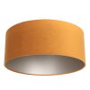 Steinhauer Zig-Zag Bogenstehlampe dimmbar mit goldfarbenem Schirm aus Metall