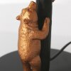 Steinhauer Animaux Bären-Tischleuchte, dekorative Tierleuchte mit E27-Fassung
